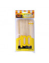 PALITOS BROCHETTE 15 cm x 100 UNID AMARILLA PA15100