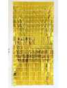 CORTINA METALIZADA SHIMMER PANEL 1x2m DORADO