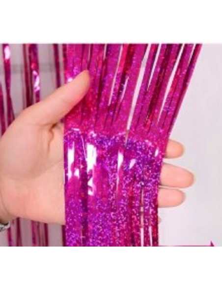 CORTINA GIBREADA 1x2m FUCSIA