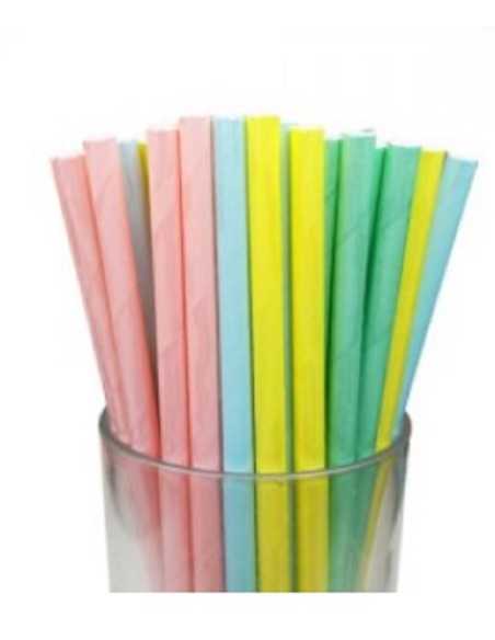 SORBETES DE POLIPAPEL PASTEL SURTIDO x 24