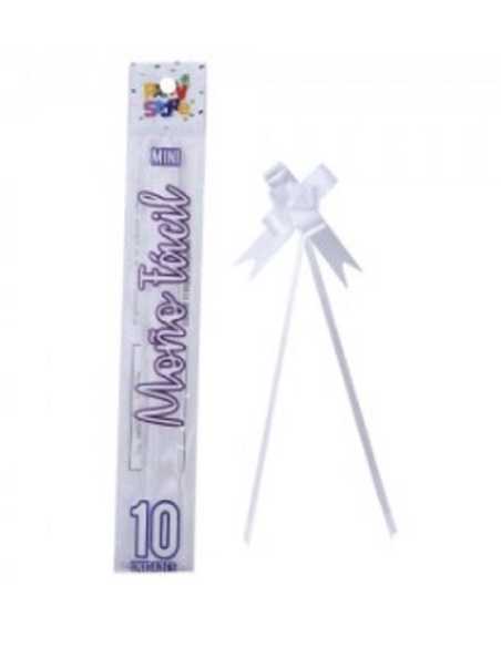 MOÑO FACIL MINI BLANCO x 10