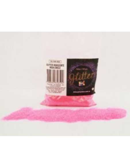 GLITTER BOLSITA 100g IRIDISCENTE ROSA CHICLE