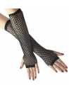 GUANTES DE RED LARGOS NEGROS
