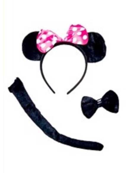 SET 3 PIEZAS MINNIE ROSA