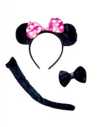 SET 3 PIEZAS MINNIE ROSA
