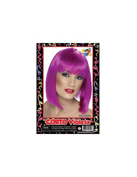 PELUCA LACIO CORTO VIOLETA PLCVI