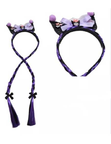 VINCHA KUROMI CON TRENZA x1