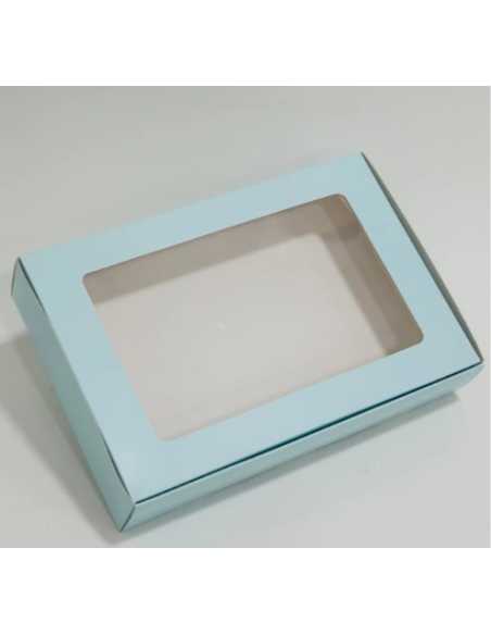 CAJA MULTIUSO 30x20x6 CELESTE