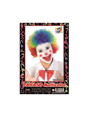 PELUCA PAYASO MULTICOLOR PPAMU