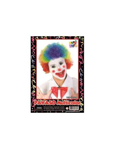 PELUCA PAYASO MULTICOLOR PPAMU