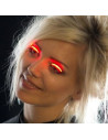 EYELASH ROJO - PESTAÑAS ROJAS LED ROJO XLA16RJ