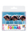 VELAS FORMAS SET PIRATA BLISTER x 5 UNIDAD VS06