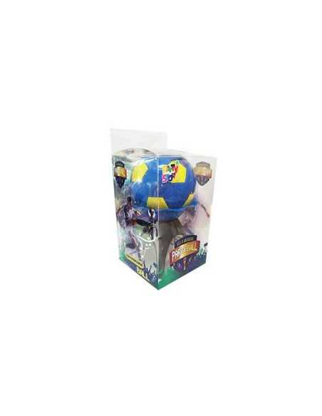 PARTYBALL PELOTA AZUL Y AMARILLO VELA DE CUMPLEAÑOS VPBBO