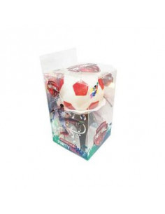 PARTYBALL PELOTA ROJA Y BLANCA VELA DE CUMPLEAÑOS VPBRI
