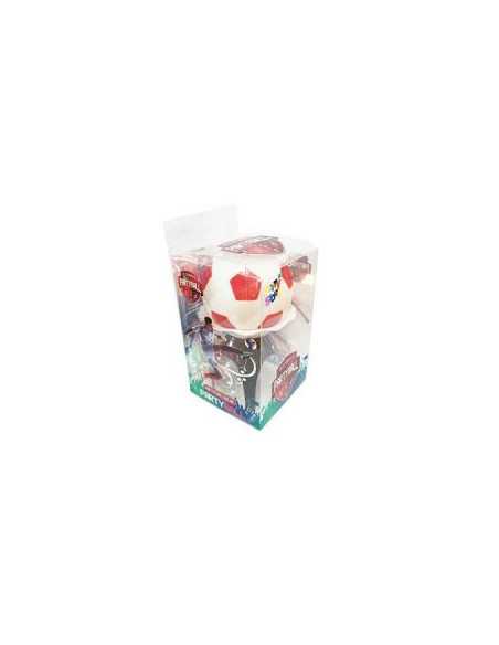 PARTYBALL PELOTA ROJA Y BLANCA VELA DE CUMPLEAÑOS VPBRI