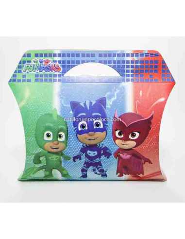 CAJITA SORPRESA PJ MASKS HEROES EN PIJAMAS x10