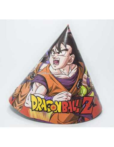 GORRO FELIZ CUMPLE DRAGON BALL Z x10