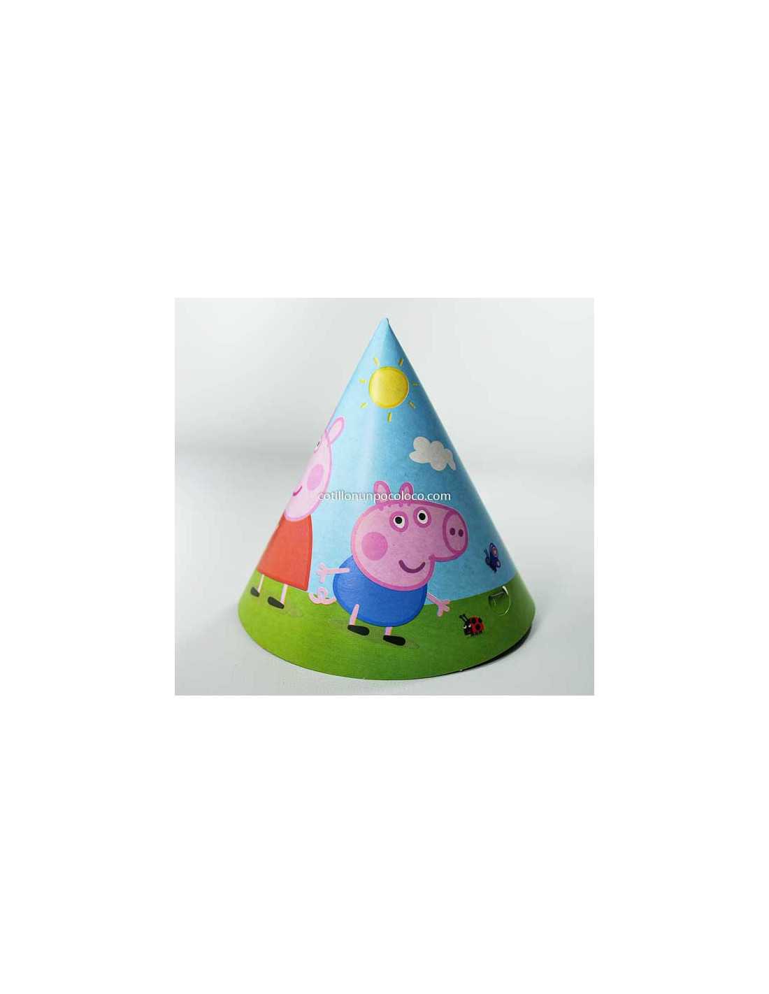 Sombreros Peppa Pig Party para Fiestas y Cumpleaños
