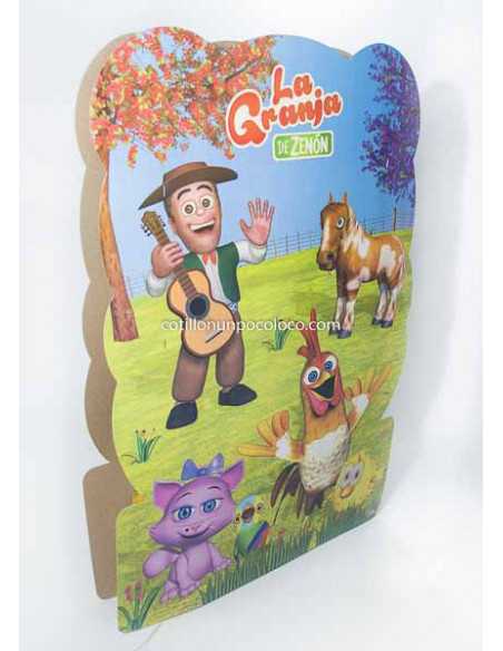 PIÑATA CARTON LA GRANJA DE ZENON x1