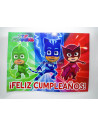 AFICHE FELIZ C. PJ MASKS x 1