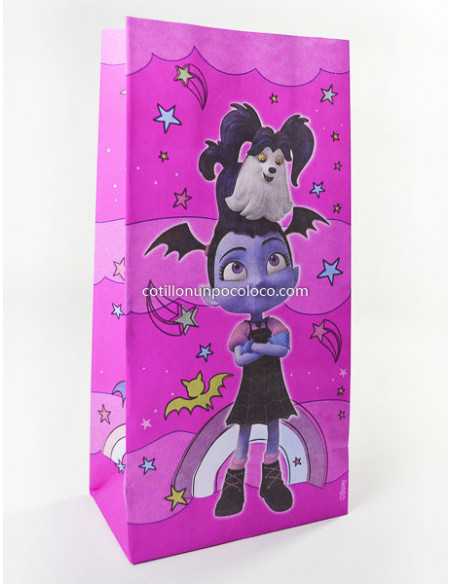 BOLSA PAPEL VAMPIRINA x 10