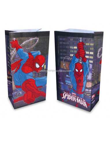 BOLS PAPEL x 10 SPIDERMAN MOD 2