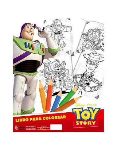 LIBRO PINTAR COLOREAR MINI TOY STORY 4 X 8