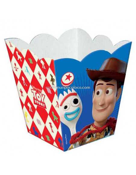 CAJITAS POCHOCLERA TOY STORY 4 X 6