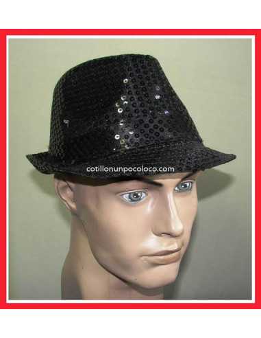 GORRO COMPADRITO NEGRO C/LUZ