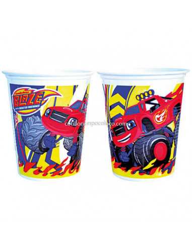 VASO PLASTICO BLAZE x10