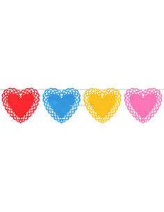 CORAZON CALAD MUL.COLOR TEXTIL NO TEJIDA 01-930