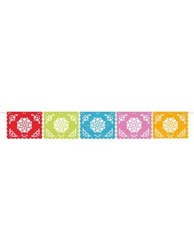 GUIRNALDA MEXICANA MULTICOLOR NO TEJIDA N01-950