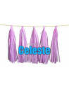 GUIRNAL PAPE BORLA MONOCOL CELESTE N 01-6150
