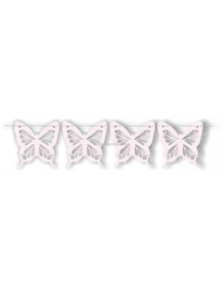 MARIPOSA GIGAN BLANC TEXTIL NO TEJIDA N 01-983