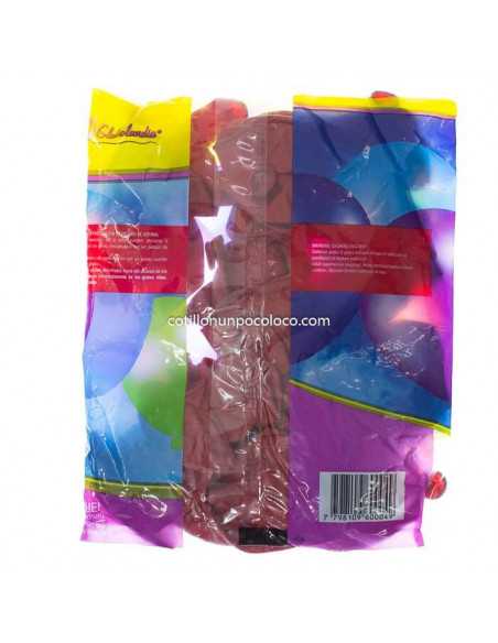 GLOBO LISO N°90 X50 ROJO