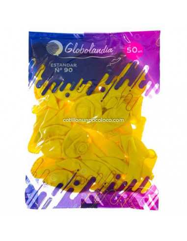 GLOBO LISO N°90 X50 AMARILLO