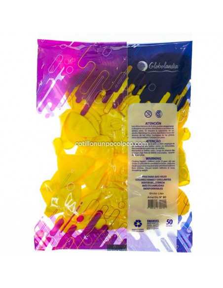 GLOBO LISO N°90 X50 AMARILLO