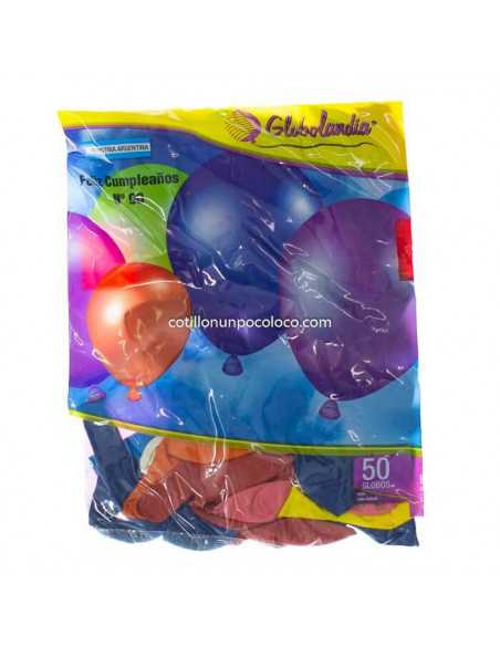 GLOBO N°90 X50 IMPPRESO FELIZ CUMPLE