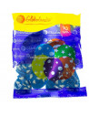 GLOBO IMPRESO PIECITO Nº90 X10 CELESTE