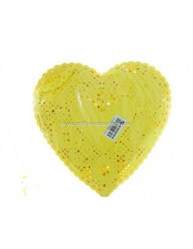 BLONDA PLENO AMARILLO CORAZON 20cm X100