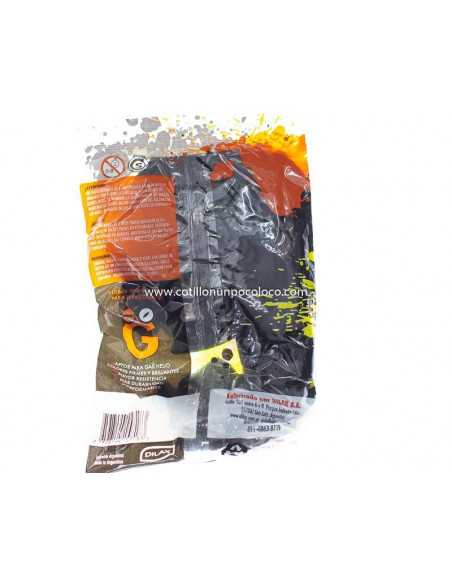 GLOBO 9" PERLADO NEGRO x25