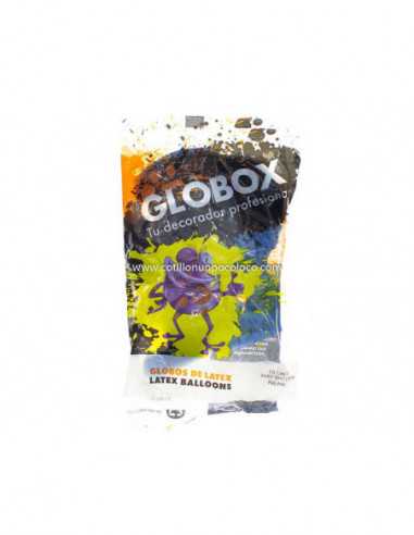 GLOBO 12" PERLADO SC BABY SHOWER CELES x10
