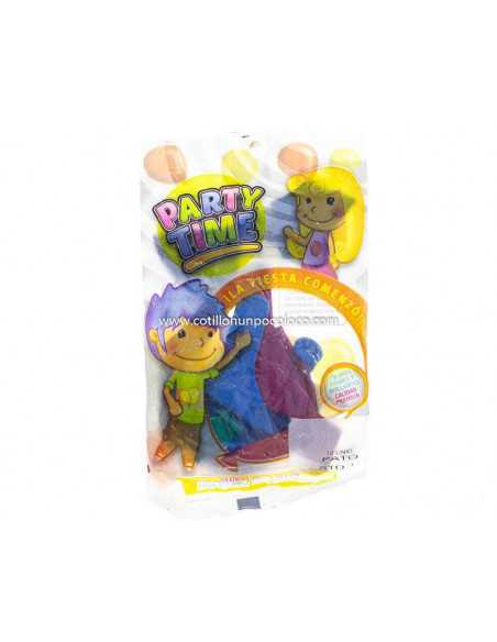 GLOBO 12" PATO x12 STD SURTIDO IMPRESO 2 CARAS