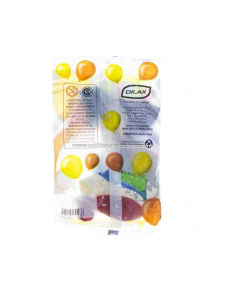 GLOBO 12" PATO x12 STD SURTIDO IMPRESO 2 CARAS