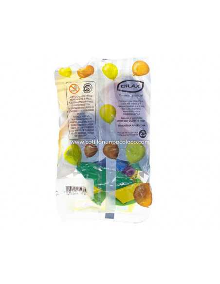 GLOBO 12" JIRAFA x12 STD SURTIDO IMPRESO 2 CARAS