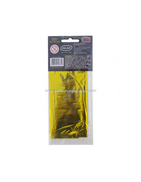 OVN-SL1 14" GLOBO NUMERO 0 DORADO+PALITO 15CM METALIZADOS