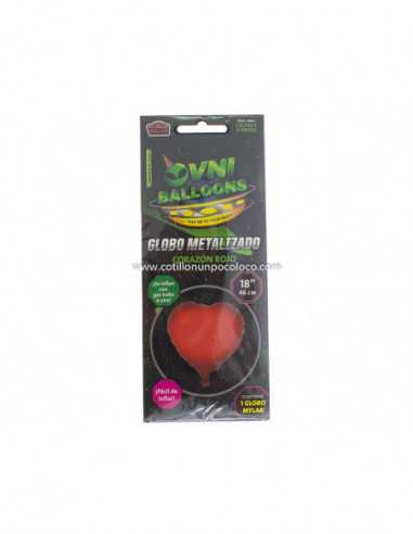 OVN-SL1 18" GLOBO METAL CORAZON ROJO x1