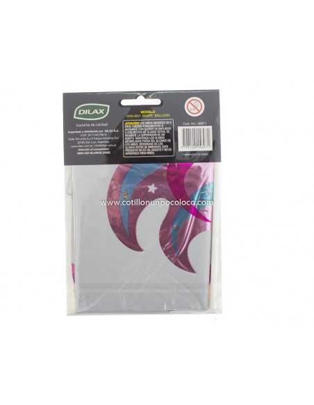 OVN-SL1 24" GLOBO METAL UNICORNIO BLANCO x1