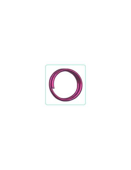 ALAMBRE ALUMINIO 1mmx5 mts. X1 FUCSIA