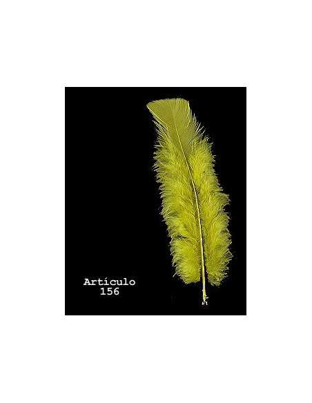 PLUMA ART. 156 15cm x 9g x 50u AZUL